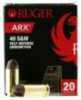 The non-expanding ARX is injection-molded from a specially blended  copper/polymer matrix that is designed to be tough enough to penetrate soft  targets and tissue, but when it encounters tougher barr...