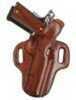 This high-ride thumbreak holster features Flat-Back construciton for superior comfort. It is ideal for dity or conceal carry and includes a full pistol and sight coverage.