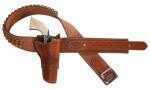 El Paso Saddlery 444LR 44 Half-Breed Colt SAA 4.75" Barrel Leather Russet