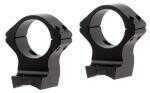 This Talley's 1 inch Ring and Base combo has a black anodized finish and a high ring height.