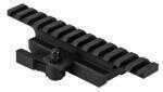NCStar MARFQV2 Riser For AR15 w/Quick Release 1-Piece Style Black Finish