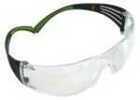 Peltor Shooting Glasses 400Pc8 Black/Green Frame/Clear Lens