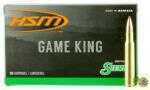 This Game King ammunition has a spitzer boat tail bullet and is ideal for target shooting or hunting.