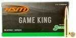 This Game King ammunition has a spitzer boat tail bullet and is ideal for target shooting or hunting.