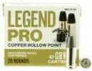 GBW Cartridge's Legend Pro ammunition has matched grade accuracy and superior reliability. It features maximum energy transfer, maximum weight retention, and optimal expansion.