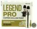 GBW Cartridge's Legend Pro ammunition has matched grade accuracy and superior reliability. It features maximum energy transfer, maximum weight retention, and optimal expansion.