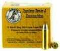This Jamison Pinnacle Grade 32 H&R Magnum ammunition uses a round nose flat point bullet and is ideal for target or competition shooting.  