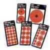 Birchwood Casey 33906 Target Spots Self-Adhesive Paper 6" Bullseye Orange 10 Pack