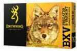 BXV Predator and Varmint Expansion is designed to rapidly transfer energy and dispatch predators and varmints quickly. The polymer tip improves ballistic coefficient resulting in flatter trajectory an...