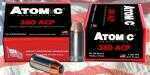 Atomic Ammunition's 380 ACP ammunition is designed to hit hard, expand to 150 percent of its original diameter even if fired through heavy clothing and still penetrate 12 inches or more of ballistic m...