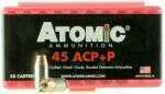 45 ACP 185 Grain Hollow Point 50 Rounds Atomic Ammunition