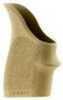 Hogue 18303 HandAll Beavertail Grip Sleeve S&W Shield 45; Kahr P9/40, CW9/40 Textured Rubber Flat Dark Earth