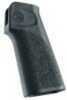 Hogue's AR15/M16 vertical grip is constructed of polymer with a black finish and has no finger grooves.