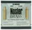 Link to Custom brass brings premium quality cartridge cases bearing the Nosler head stamp to the reloader. Made in the USA, Nosler custom brass is weight sorted for maximum accuracy and consistency potential.
