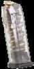 ETS Glock 19 9mm 10-Round Magazine, Translucent Body Model GLK-19-10