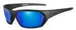 Wiley X Ignite Sunglasses - Polarized Blue Mirror Lens - Matte Black Frame