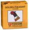 Fiocchi Golden Pheasant 16 Gauge 2 3/4" 1 1/8 Oz #5 Nickel Plated Lead Ammunition Md: 16GP Case Price 250 Rounds