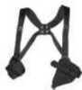 Bianchi Ambidextrous Shoulder Holster With Mag Pouch & Tie Down Accessory Straps Md: 17035