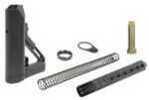 Leapers Mil-Spec Stock Is Molded From Impact Resistant High-Strength Polymer With a Black Finish And The Extension Tube Is constructed From Aircraft crade Aluminum With Rolled Threads, With An anodize...