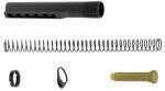 Leapers Mil-Spec Receiver Extension Tube Kit is made from 6061-T6 aluminum with rolled threads and a matte black hard coat anodize finish. Included is a 6 position extension tube, carbine buffer, buff...
