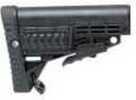 Rugged Polymer Four positioned Collapsible Stock With And Without Tube Assembly AR-15, a Side Picatinny Rail And Storage For Four 3 Volt Lithium Batteries. Includes Traditional Sling Mount And Hole Fo...