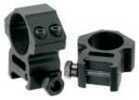 Leapers Medium Profile Picatinny/Weaver Rings Are constructed Of Aluminum Alloy With a Black Matte Anodize Finish. The Hex screws With Retention Has a Full Length Locking Plate.
