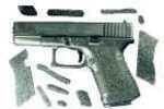 Decal Grip Enhancer For Glock 29 Rubber/Black W/Finger Grooves Md: G29FGR