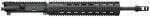This Bushmaster 300 Blackout upper receiver is made of carbon steel and finished in black teflon. Its barrel is finish in parkerized black. Included is rifle length hand guards.