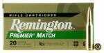 Remington Premier Match Ammunition employs Special Loading practices To Ensure World Class Performance And Accuracy With Every Shot.