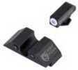 Night Fision GLK00207WZX Sight Set Square Front/U-Notch Rear for Glock 20/21/29/30/31/32/36/40/41 Tritium Green