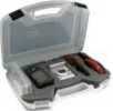 MTM Sportsmens Electronic Case With Battery Organizer Clear Sec