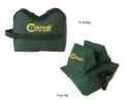 Past 939-333 DeadShot Front/Rear Combo Rest Bag Filled Green 600D Polyester