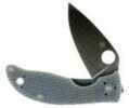 Spyderco C220GPGY Polestar Folder 3.3" CTS BD1 Stainless Steel Spear Point G10 Gray