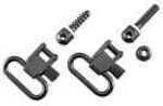 Uncle Mikes Black 1 1/4" Quick Detach Sling Swivels Md: 13113