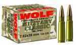 223 Rem 55 Grain Full Metal Jacket 500 Rounds Wolf Ammunition 223 Remington