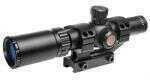 Truglo TG8514BT Tactical 1-4x24mm Obj 92.6-23.03 ft @ 100 ydsFOV 30mm Tube Dia Blk Fine Crosshair