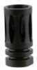 Aim Sports XDB15FLASH Mil-Spec Flash Hider 1/2"-28 tpi Black Steel