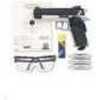 Daisy Pistol Kit With Powerline 693 Co2 Pistol/Shooting Glasses/350-Count Bbs Md: 5693
