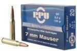 Prvi Partizan's High Quality Metric Rifle Ammunition accommodates The Large Assortment Of Foreign Military And Commercial Firearms That Have Entered The U.S. Market Since WWII.  This 7mm Mauser Load f...
