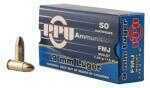 PPU's Handgun Ammunition Is Brass Cased, Non-Corrosive Boxer Primed And features Improved Bullet designs Which Result In greater Energy Performance, Bullet Expansion And Reliability.  This 9mm Load fe...
