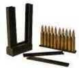Non-Corrosive And Self Lubricating. 10 Round Magazine Charger With 3 strippers/Emergency Fuel Sticks For Use With All 5.56 mm Or .223 Calibers.