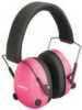 Champion Pink Adjustable Electronic Earmuffs Md: 40975