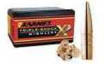 Barnes' Triple-Shock X Bullet Features Include All-Copper Construction, No Fragmentation, 28% deeper Penetration Than Lead Core Bullets, And Maximum Weight Retention. An Exclusive Feature Of The Tripl...