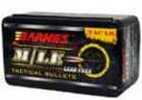 Barnes Long Range Tactical Rifle Bullets Are Highly Frangible, Open Tip That maIntaIns Integrity at High velocities In Fast Twist Barrels. These Bullets Are Also Good For Reduced Ricochet.