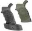 Smooth Textured Finger grooves. Heavier Grip With a Rear Upper Web Support. Ambidextrous. Overmolded Rubber Hide resembling The Consistency Of a Pencil Eraser And Offer The User a Grip With a Little G...