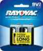 RayoVac 2 Pack Carded Alkaline 9 Volt Batteries Md: A16042D