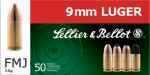 9mm Sellier And Bellot 115Gr Jacketed Hollow Point Ammo. This Ammo Is Boxer Primed, Brass Cased And Non-Corrosive. It Is 100% reloadable. It Has a 115 Grain Jacketed Hollow Point Bullet. It Will Funct...