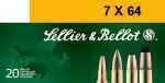 Sellier And Bellot Has Been producIng Cartridge Ammunition Since 1870. Today They Produce Ammunition usIng High Quality Components In Their Semi-Jacketed Bullet consIstIng Of a Metallic Jacket And a L...