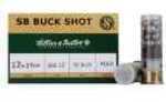12 Gauge 2-3/4" Lead Buck Pellets 25 Rounds Sellier & Bello Shotgun Ammunition