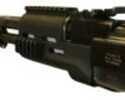 Hogue 74008 AK Rifle Rubber Overmolded Synthetic Black